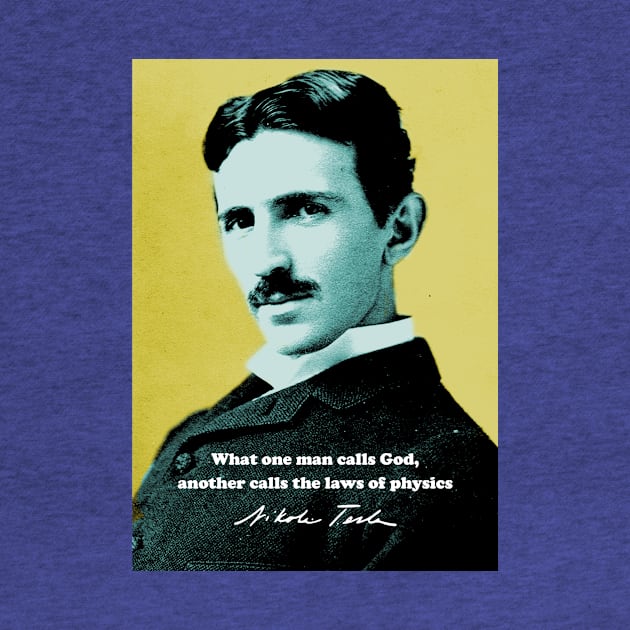 Nikola Tesla Quote 1 by pahleeloola